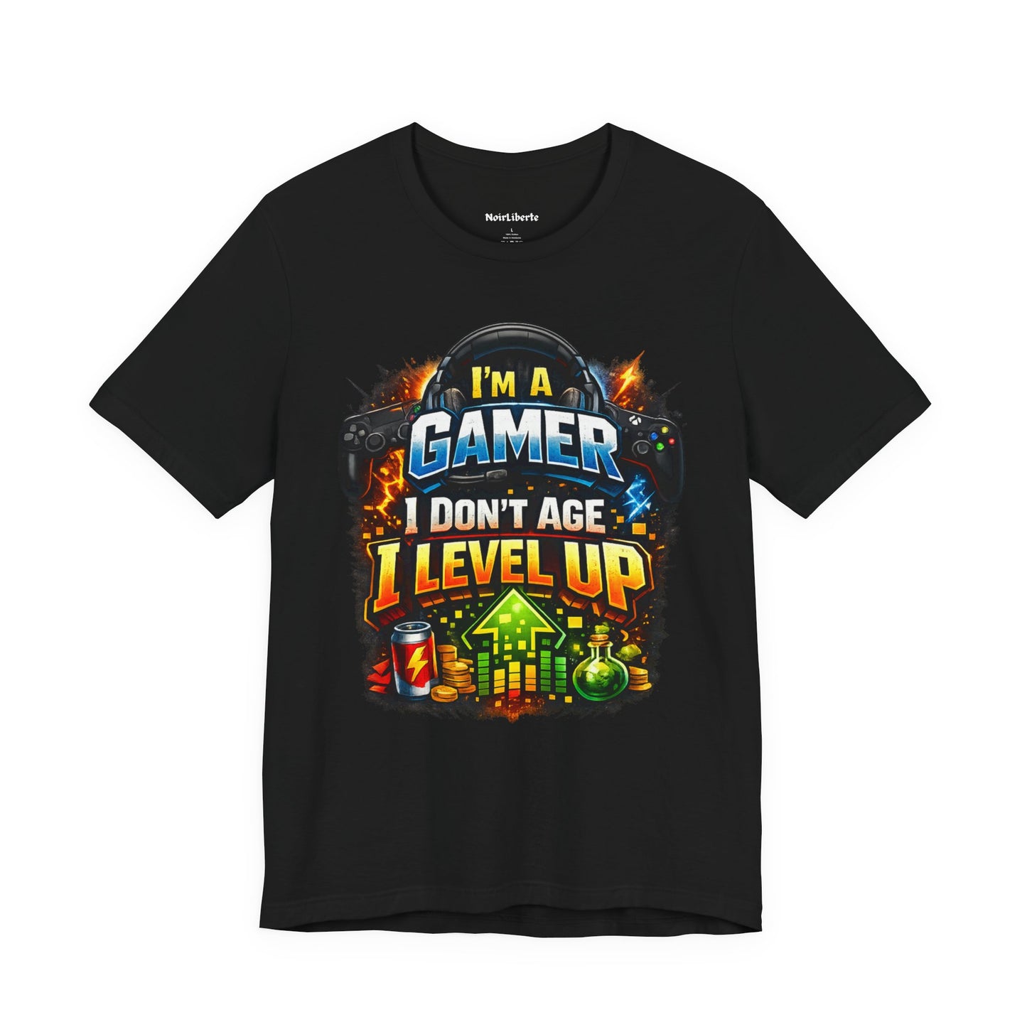 I'm a gamer, I don't age, I level up Funny shirt