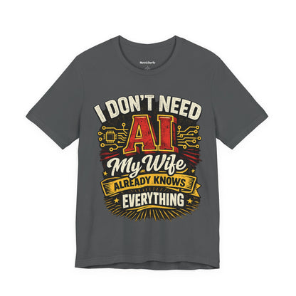 I don't need AI funny shirt